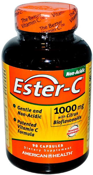 

Витамин C American Health Ester-C with Citrus Bioflavonoids 1000 mg капсулы 90 шт.