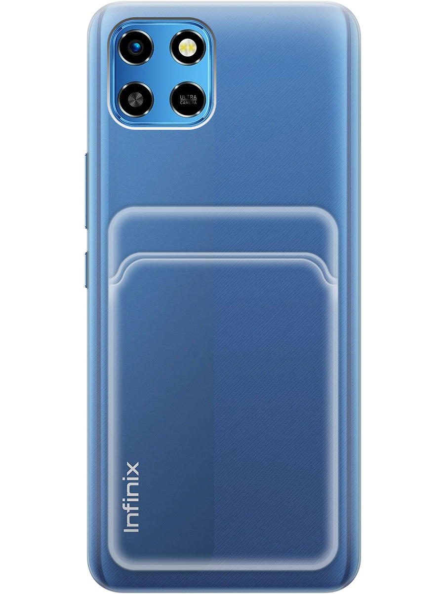 

Силиконовый чехол на Infinix Smart 6 HD прозрачный, 20012034