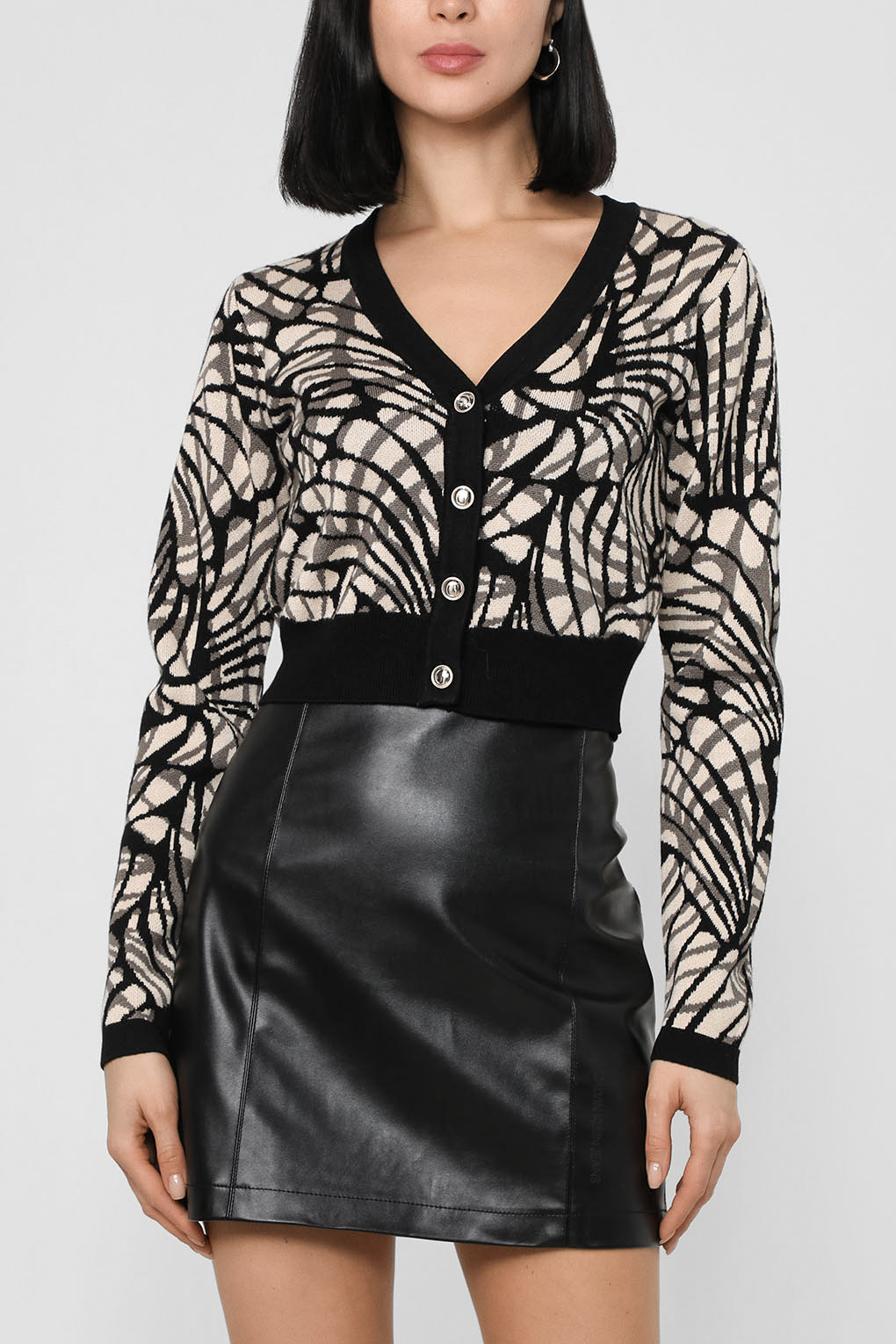 

Кардиган женский Guess Jeans W2BR55 Z2YK2 коричневый L, W2BR55 Z2YK2