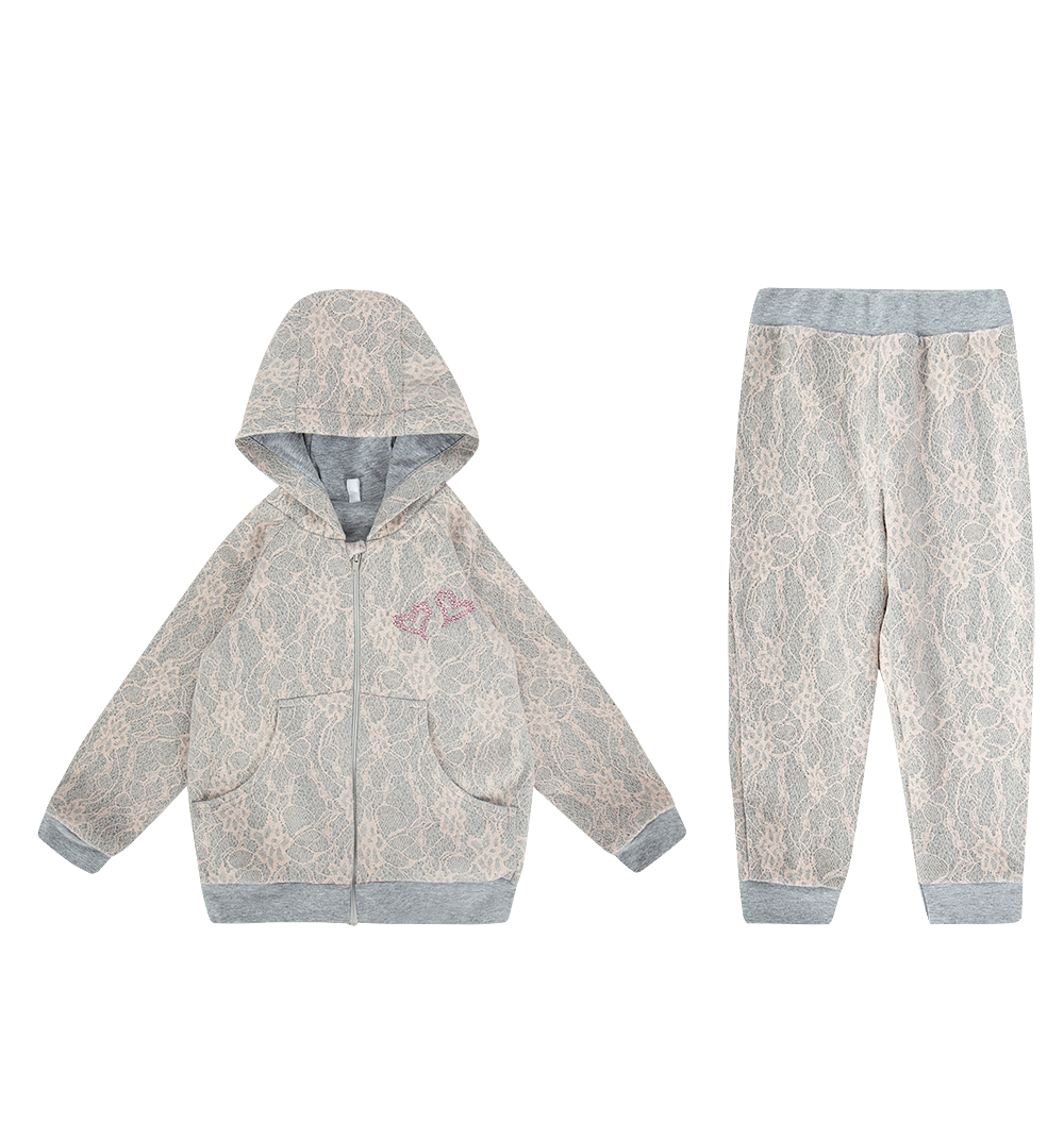 

Комплект джемпер/брюки Leader Kids Одри серый р.80, ЛКЗ921138380дк28