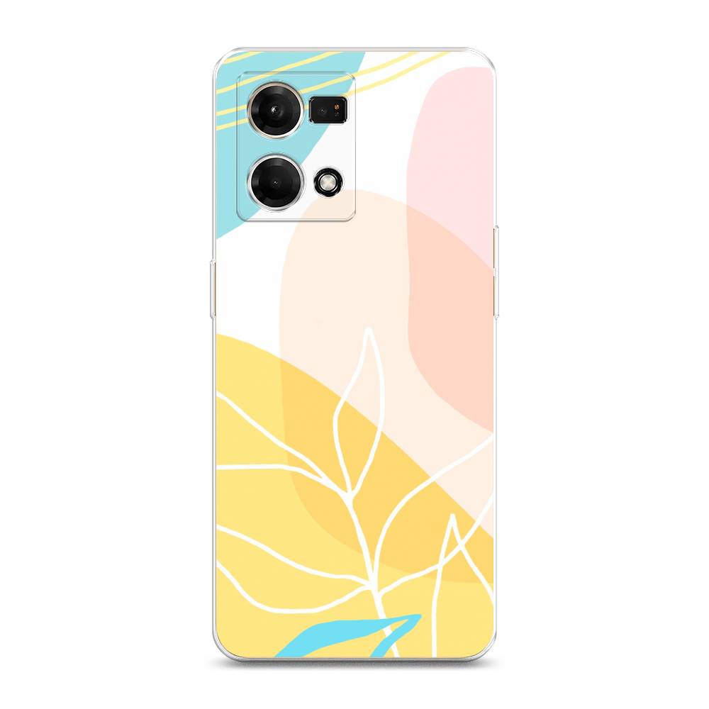

Чехол Awog на Oppo Reno 7 4G/8 4G "Летнее настроение", Разноцветный