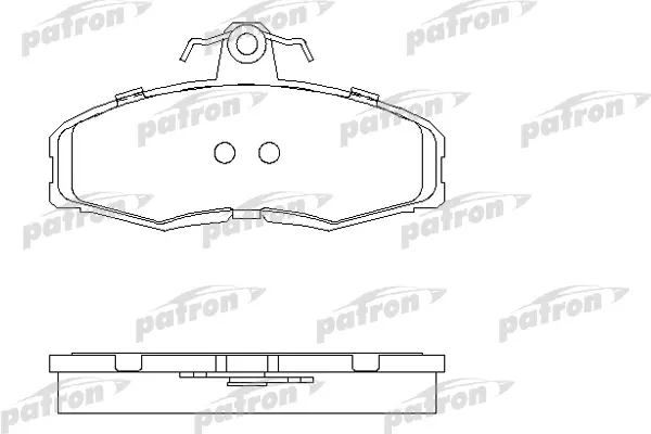 

Тормозные колодки PATRON дисковые PBP275