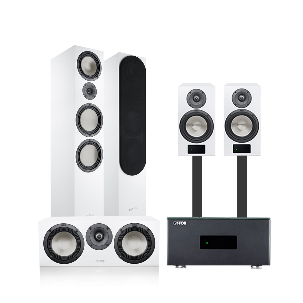 

Комплект акустики CANTON Smart Cinema GLE II, white