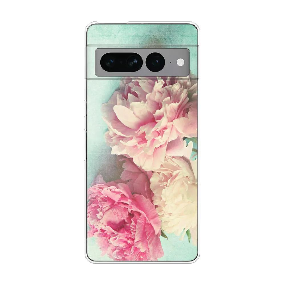 

Силиконовый чехол "Пионы new" на Google Pixel 7 Pro / Гугл Пиксель 7 Про, Разноцветный