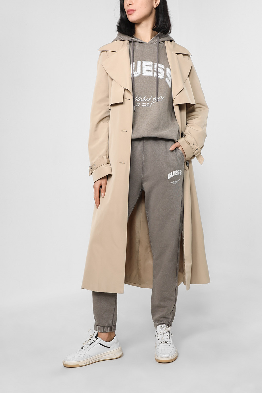 

Спортивные брюки женские Guess V2YB05 FL04D серые M, V2YB05 FL04D