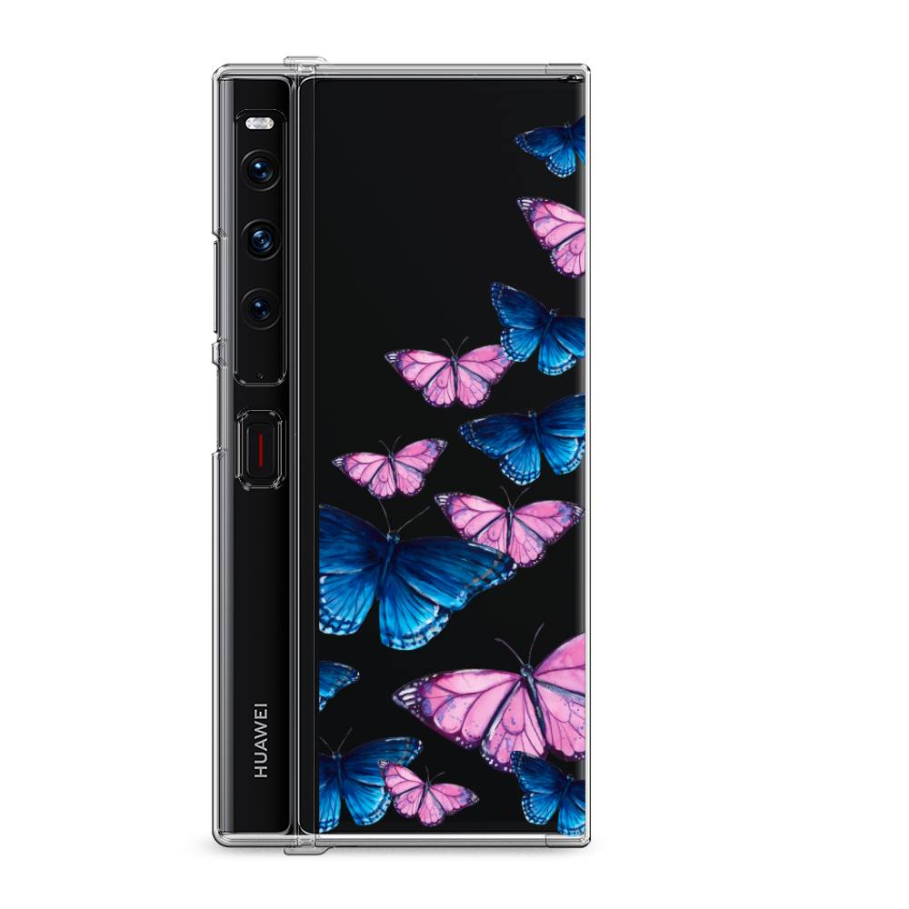 

Силиконовый чехол "Полет бабочек" на Huawei Mate Xs 2 / Хуавеи Мате Xs 2