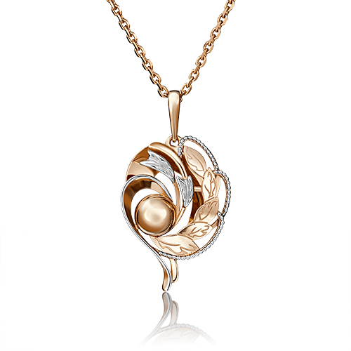 

Кулон из красного золота PLATINA jewelry 03-2837-00-000-1110-65, 03-2837-00-000-1110-65