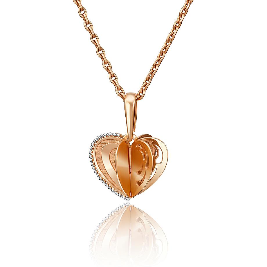 

Кулон из красного золота PLATINA jewelry 03-2846-01-000-1110-48, 03-2846-01-000-1110-48