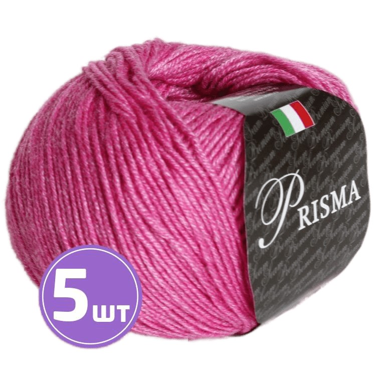 

Пряжа SEAM PRIZMA (16), барби меланж, 5 шт. по 50 г, Розовый