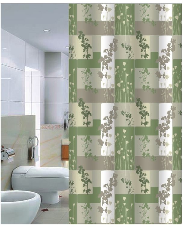

Штора для ванной Greenery