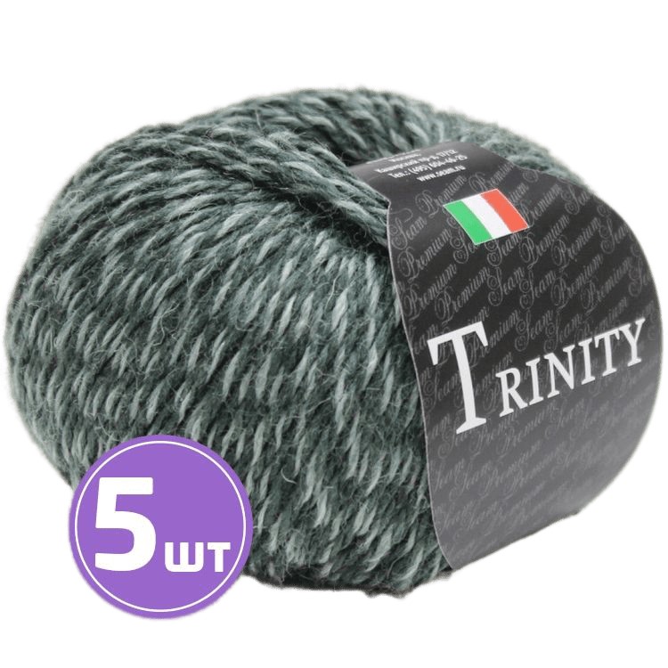 

Пряжа SEAM TRINITY (10), мозайка, 5 шт. по 50 г, Серый