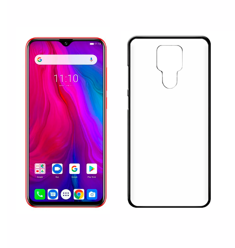 

Чехол задняя-панель-накладка-бампер MyPads Tocco для Ulefone Power 6 тонкий из силикона пр, Прозрачный