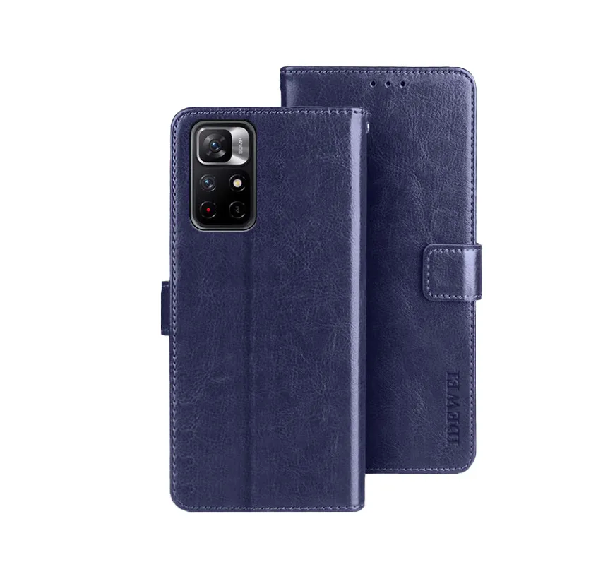 Чехол-книжка MyPads Porta Biglietti для Xiaomi Redmi Note 11 Pro / Note 11 Pro Plus / Note