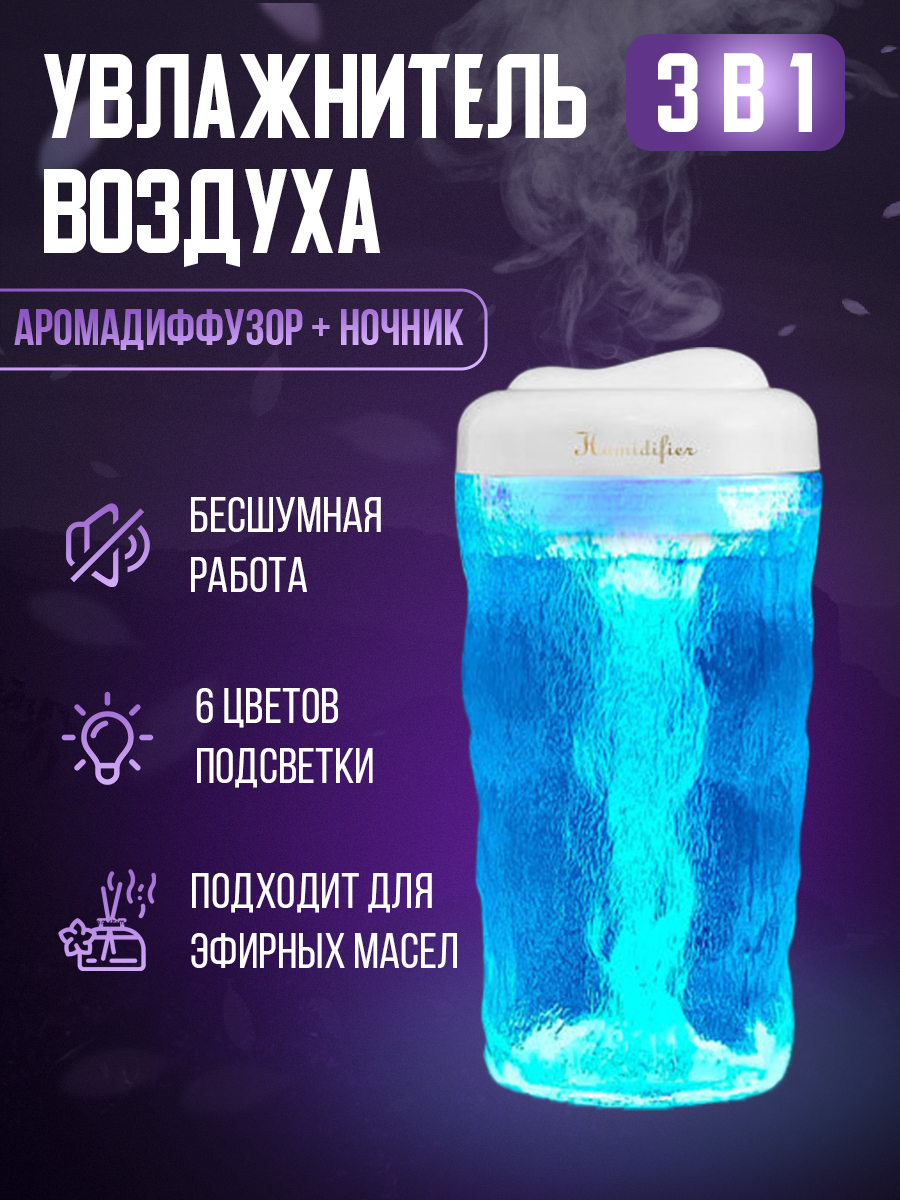 

Воздухоувлажнитель Humidifier QD-156 белый, QD-156