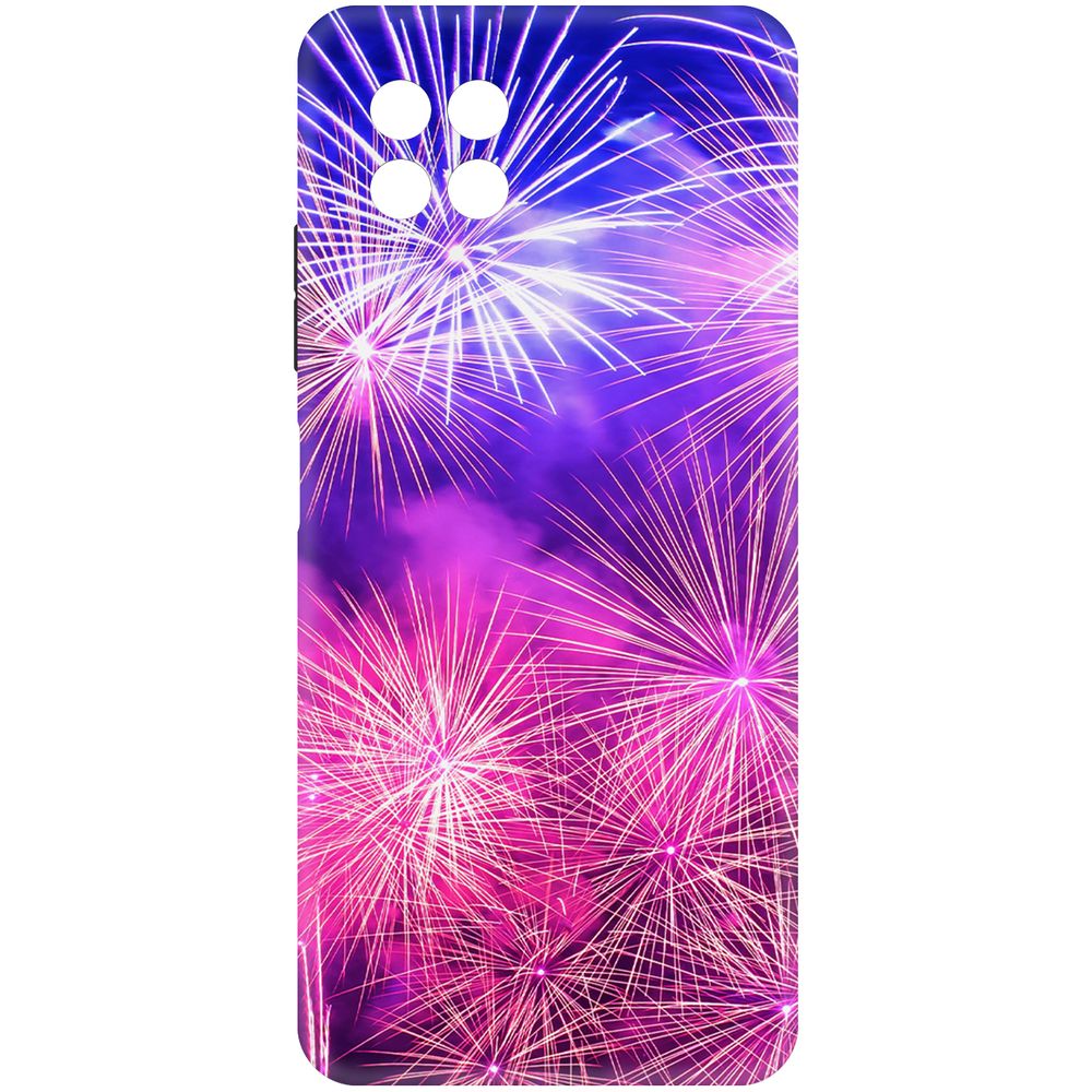 

Чехол-накладка Krutoff Soft Case Салют для ITEL S23 черный