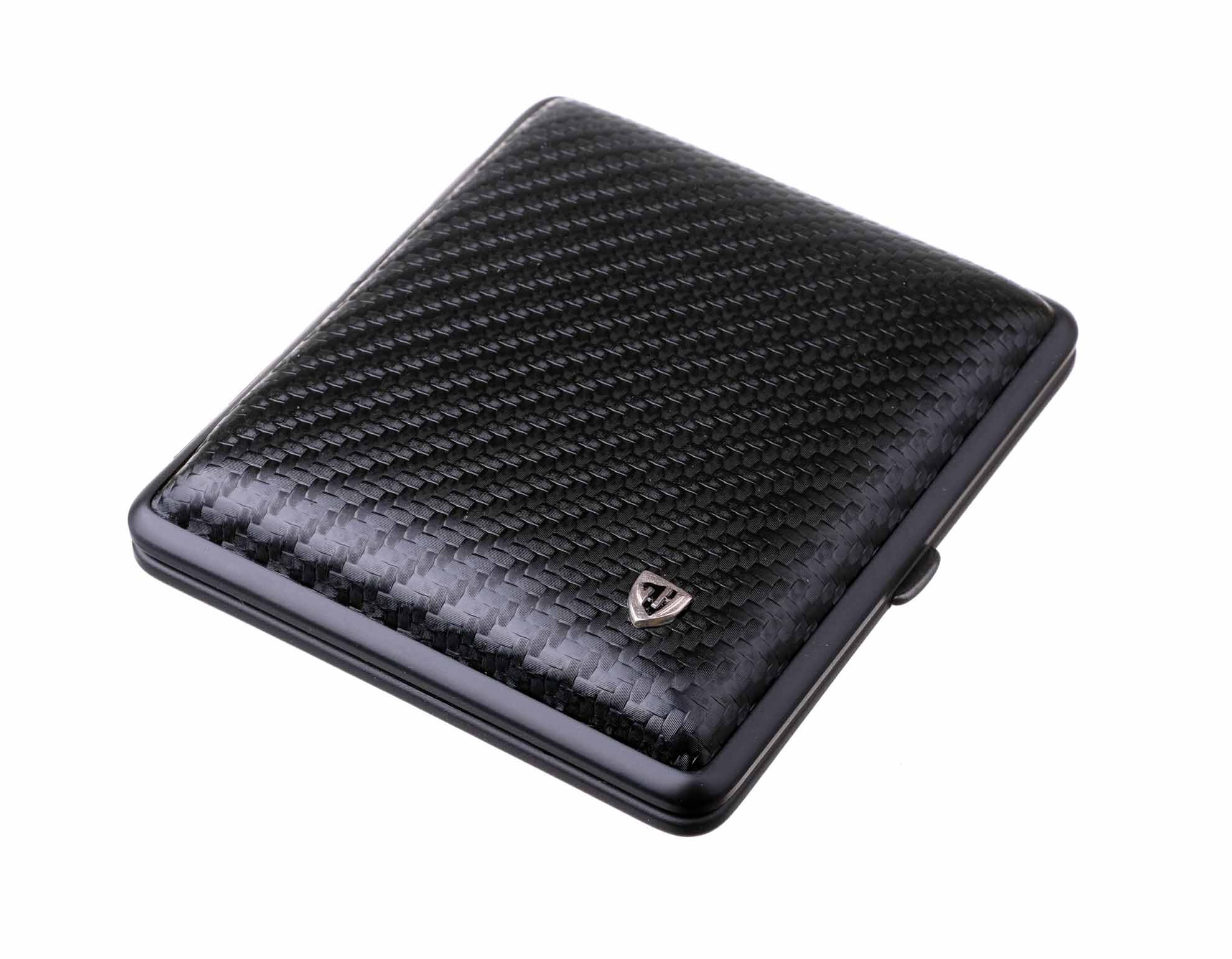 

Портсигар мужской Vom Hofe C23 черно-серый, Черный, C23