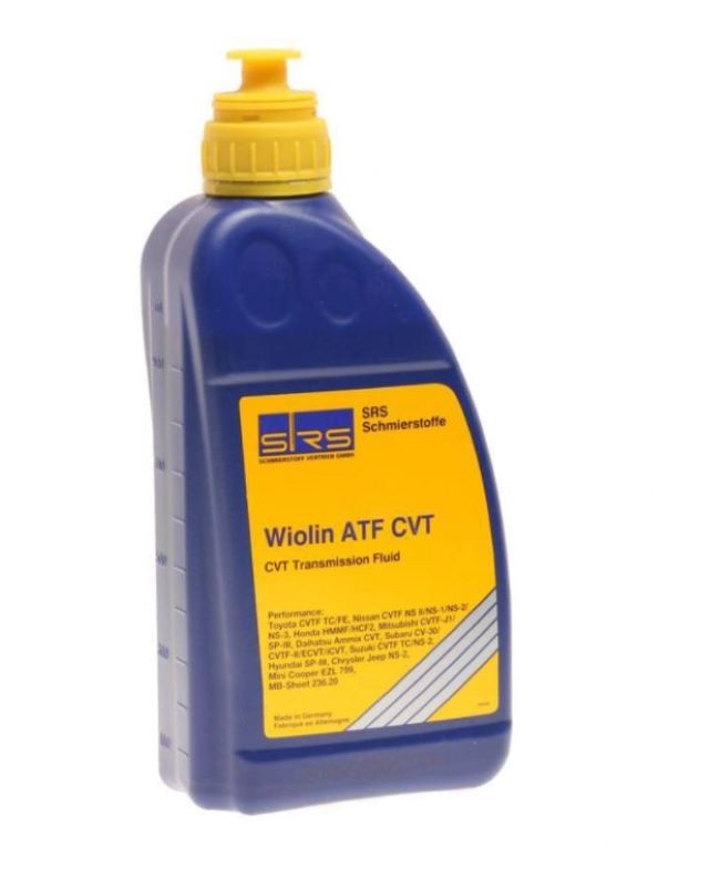 фото Масло трансмиссионное wiolin atf cvt (красная) (1 л) srs 4033885001547