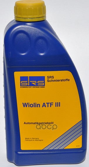 Масло трансмиссионное Wiolin Atf Iii (1 Л.) SRS 4033885000953