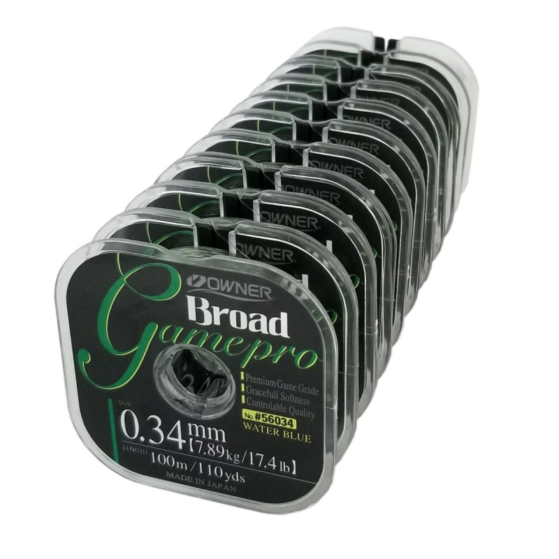 Леска OWNER Broad Game Pro blue 100м 032мм 63кг 706₽