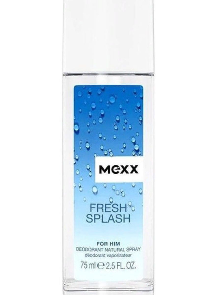 Душистая вода Mexx FRESH SPLASH men75 мл свитшот mexx