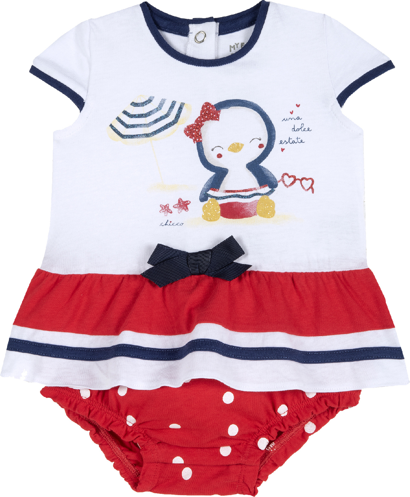 

Боди Chicco 09050584080075 цв. красный р. 80, 9050584