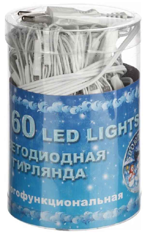 

Световая сетка Е96508 1499558 1,8x1 м белый холодный, Е96508