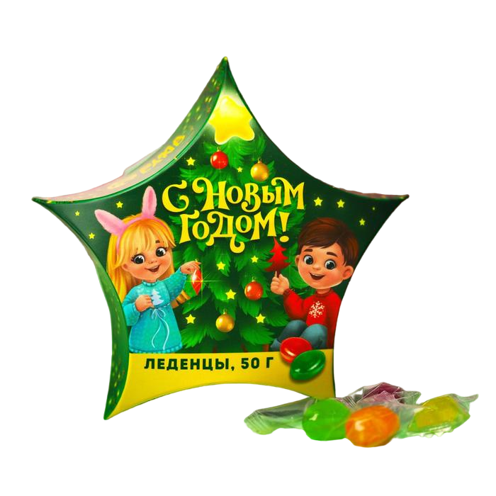 

Леденцы С Новым Годом, 50 г.