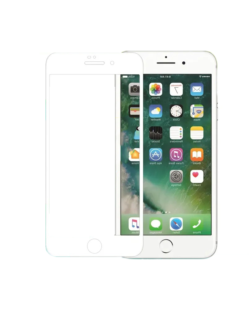 

Защитное стекло для iPhone 7/8 (Белое)