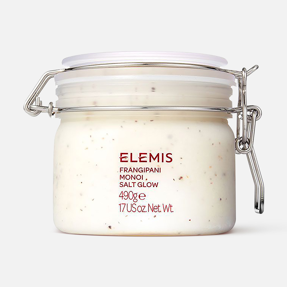 Скраб для тела Elemis Frangipani Monoi Salt Glow солевой, 490 г