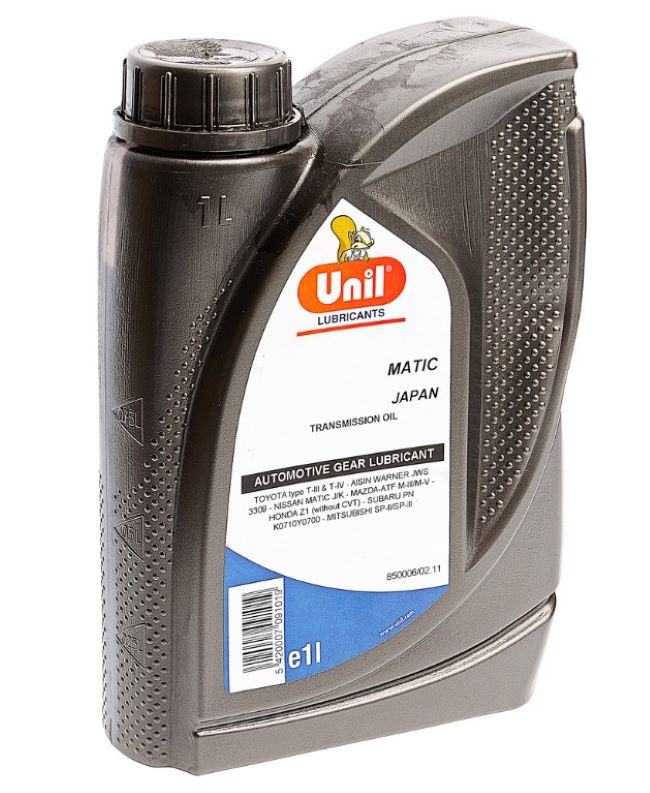 фото Масло трансмиссионное акпп matic japan (1l) unil 5420007091019