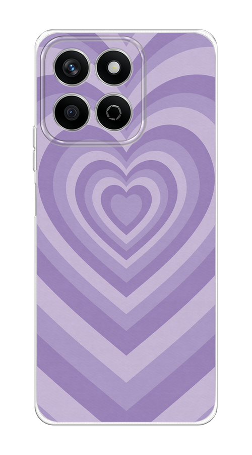 

Чехол на Honor X7c Violet heart latte, Фиолетовый, 6125250-1