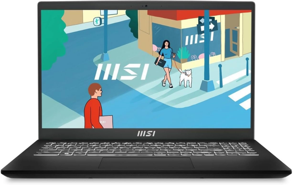 Ноутбук MSI Modern 15 H B13M черный (9S7-15H411-098)