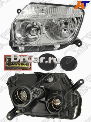 

Sat Фара Renault Duster 10-15 Lh Хром SAT ST5511186LLDEM1