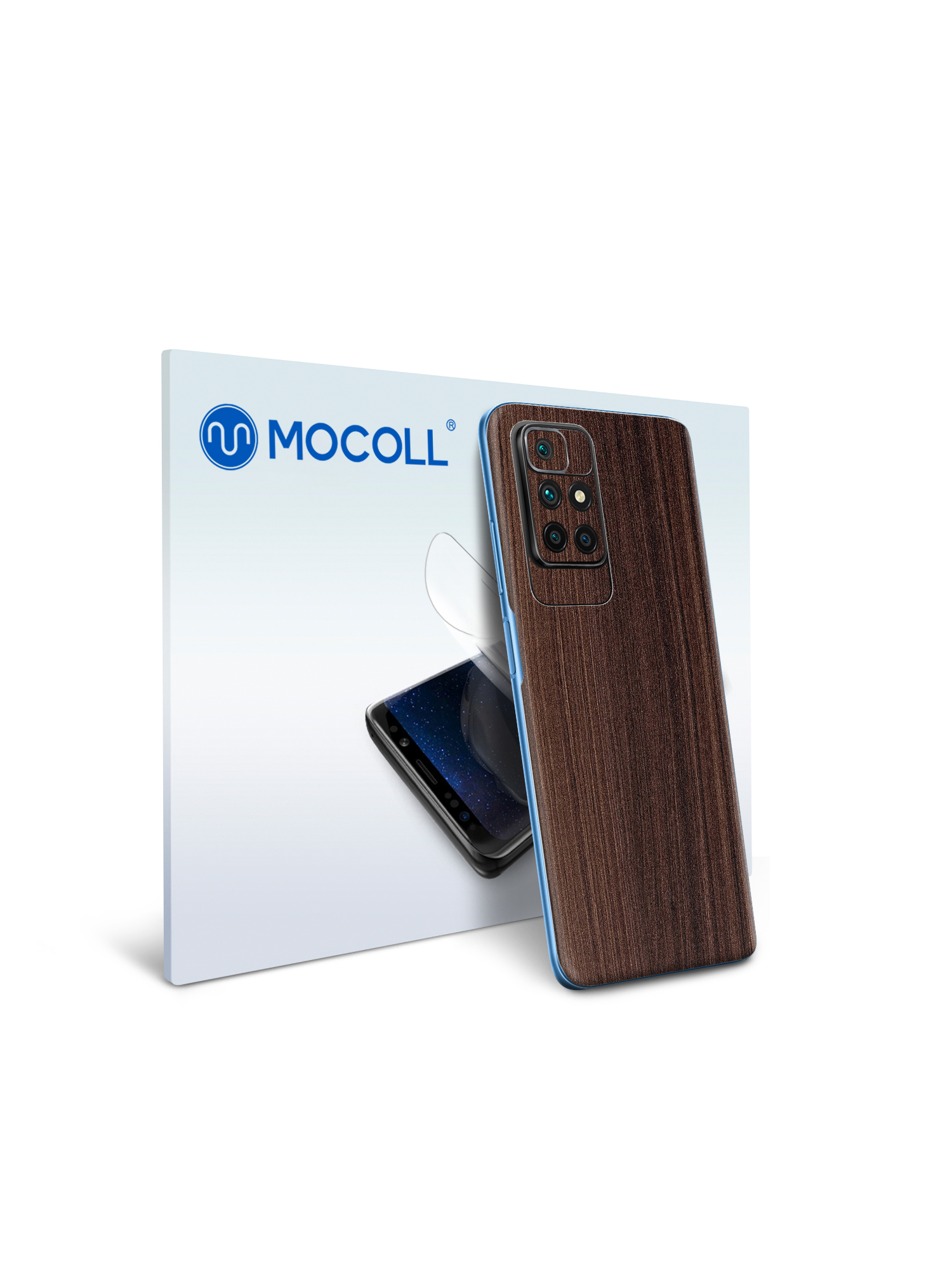 

Пленка защитная MOCOLL для задней панели Samsung Galaxy M12 Дерево Ясень Шимо