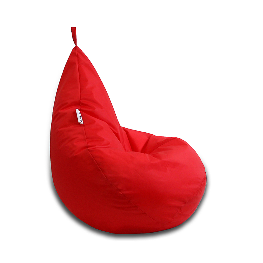 фото Кресло-мешок pufon груша xl, красный