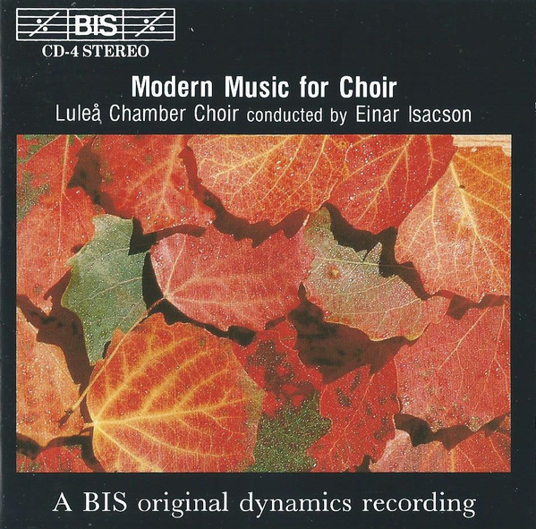 Modern Music for Choir (1 CD)