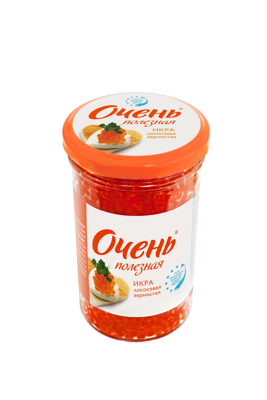 

Икра Путина Очень полезная лососевая зернистая 260 г