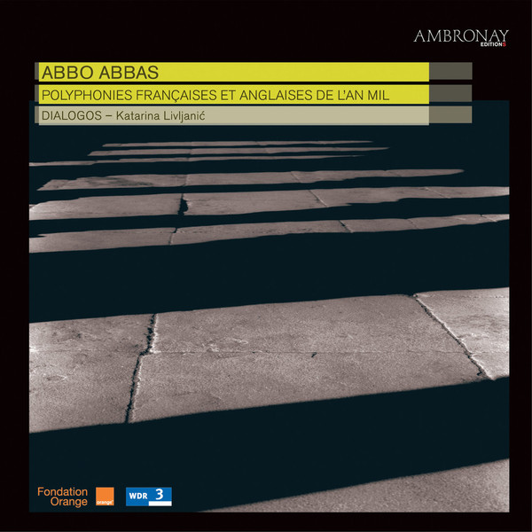 

Abbo Abbas - Dialogos, Katarina Livljanic (1 CD)