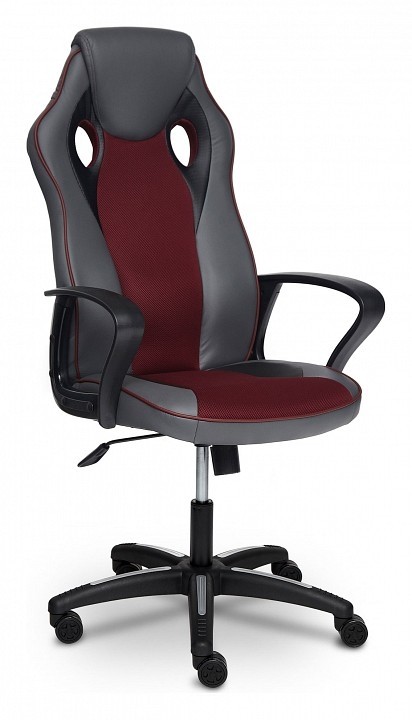 

Tetchair RACER кож/зам/ткань, металлик/бордо, 36/13, Серый