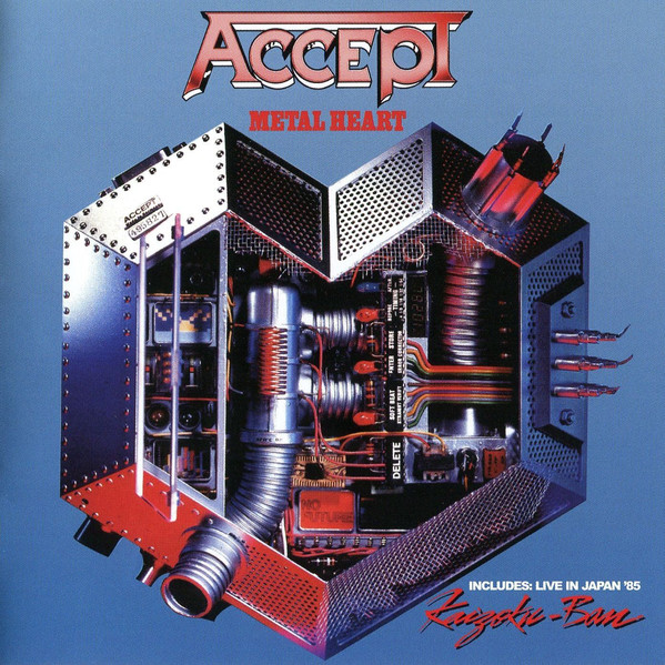 Accept - Metal Heart / Kaizoku-Ban (Live In Japan) (1 CD)