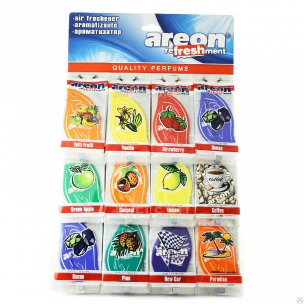 

Ароматизатор в машину Areon 704038, Разноцветный