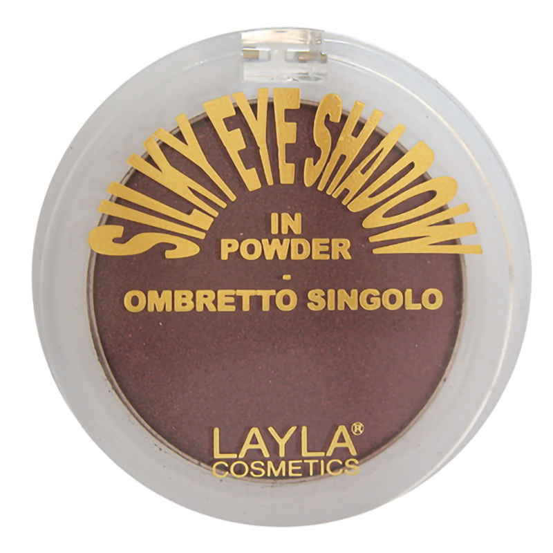 Тени для век Layla Cosmetics сатиновые Silky Eyeshadow бордовый 1,8 г layla тени для век сатиновые silky eyeshadow
