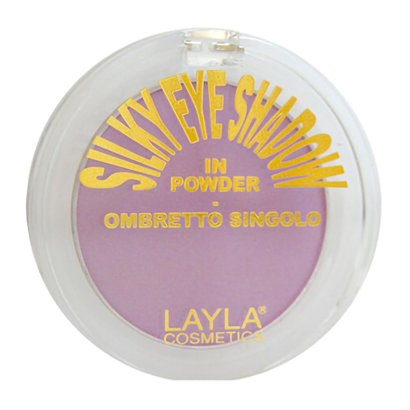 Тени для век сатиновые Layla Cosmetics Silky Eyeshadow розовый 1,8 г пигмент тени для век сияющие klepach pro 47 розовый бриллиант