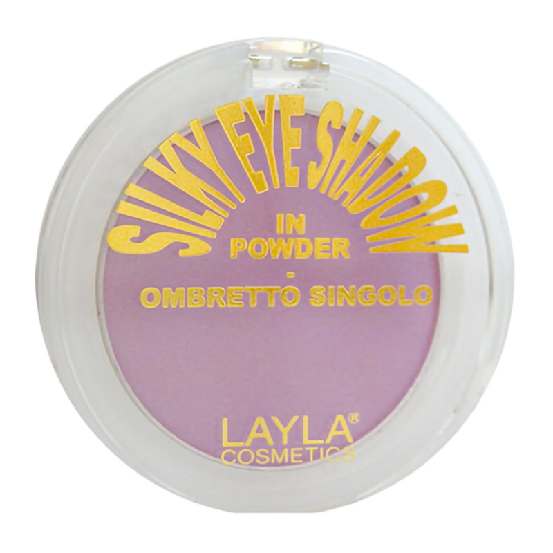 Тени для век сатиновые Layla Cosmetics Silky Eyeshadow розовый 1,8 г розовый фламинго пигмент прямого действия direct pigment pink flamingo