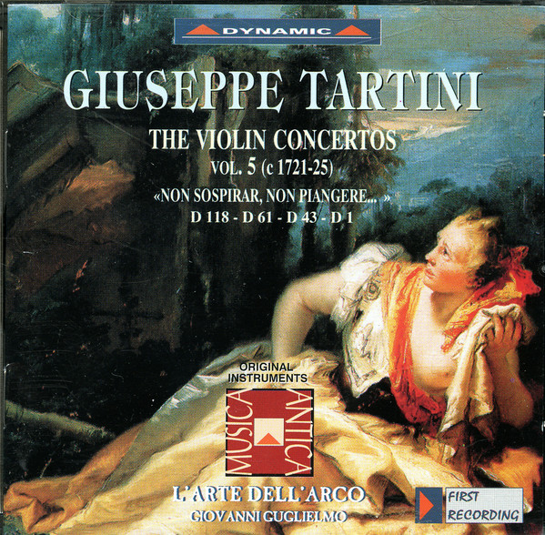 

Tartini Giuseppe - The Violin Concertos Vol. 5. / L’ Arte dell’ Arco (1 CD)
