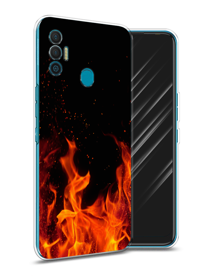 

Чехол Awog на Google Pixel 7 Pro "Все в огне", Разноцветный