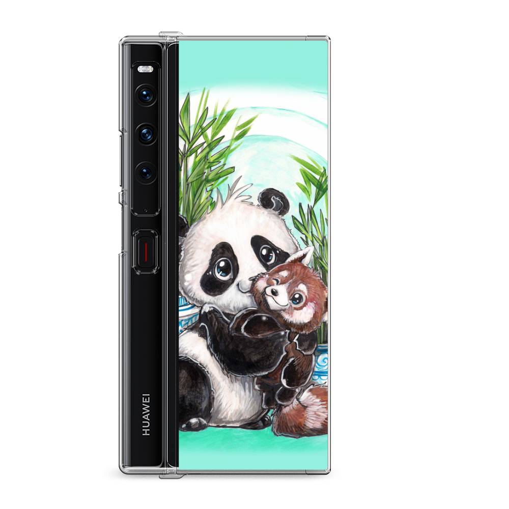 

Силиконовый чехол "Друзья зверята" на Huawei Mate Xs 2 / Хуавеи Мате Xs 2