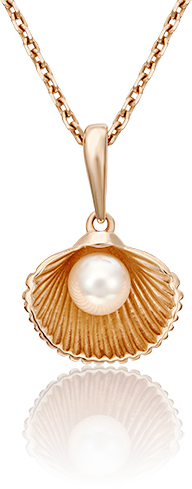 

Кулон из красного золота PLATINA jewelry 03-3063-00-301-1110-31, жемчуг культивированный, 03-3063-00-301-1110-31