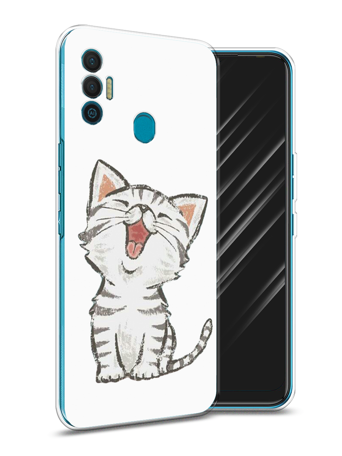 

Чехол Awog на Google Pixel 7 "Котенок рисованный", Разноцветный
