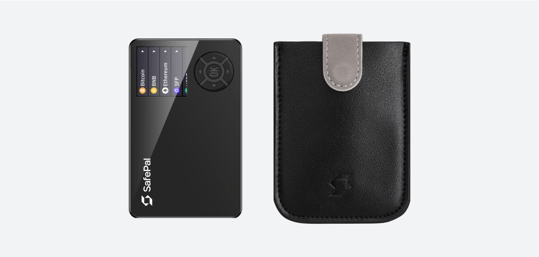

Криптокошелек SafePal S1+Чехол для криптокошелька, SafePal S1+Чехол